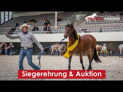 MUSTANG MAKEOVER 2020 Siegerehrung und Auktion