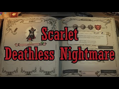 Ravenswatch - Scarlet - Deathless Solo Nightmare Run - Shadowstrikes Quest