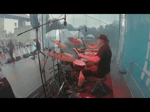Swept Into Decay - Labyrinth Of Suffering live @ Barrák Music Hrad [DRUM CAM]
