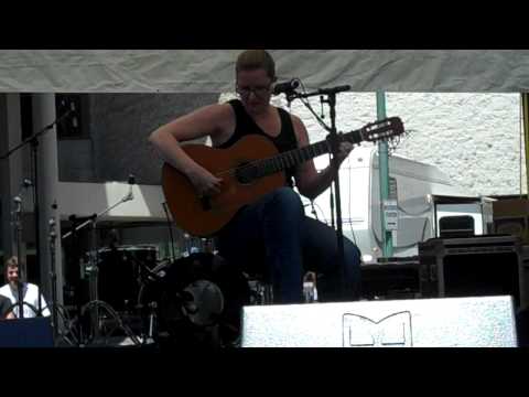 Guitarist Maria Zemantauski @ The Troy River Street Fest June 2010