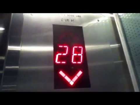 AWESOME Westinghouse/Schindler Traction High Rise Elevators At The Marriott Marquis In NYC