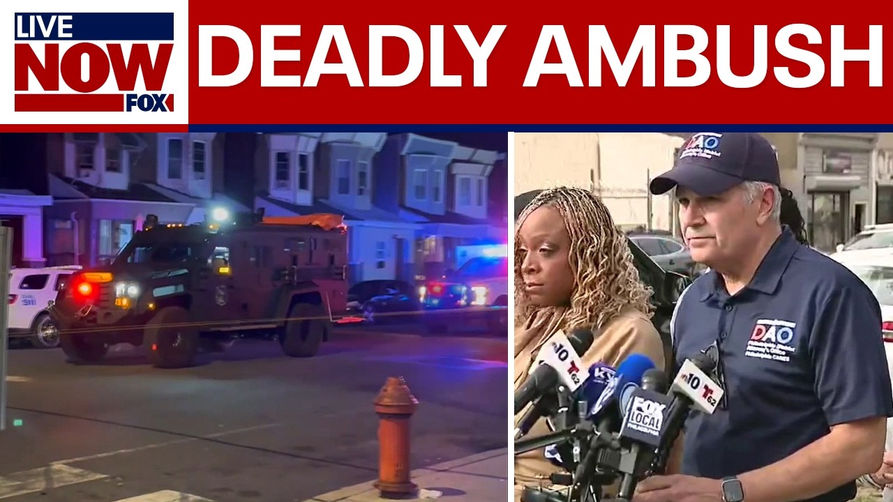 Phila  DA announces murder charges in deadly ambush shooting that killed officer