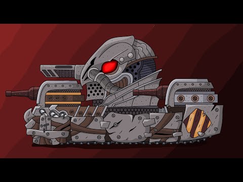 Как Нарисовать Танк Кв-6 Берсерк - из - Мультики про танки