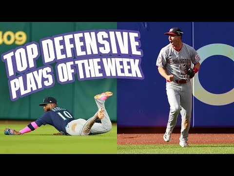 Here are the BEST defensive plays of the week! (feat. Jacob Young, Victor Robles and MORE!)