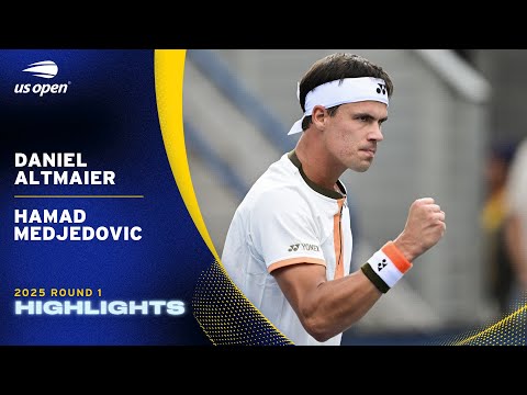 Daniel Altmaier vs. Hamad Medjedovic Highlights | 2025 US Open Round 1