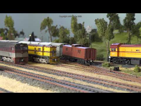 South Australian Railway's HO Model Trains Layout Tour