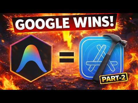 (PART 2) Antigravity builds IOS apps with Ai