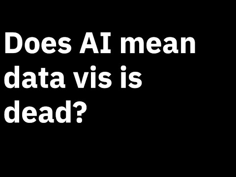 TorCHI | Does AI Mean Data Visualization is Dead?