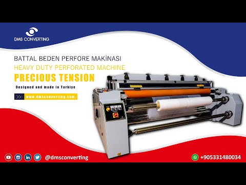 DMS Converting - Battal Beden Perfore Makina - Oversized Bag Making Machine