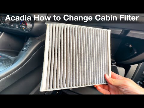 GMC Acadia How to Replace Cabin Air Filter