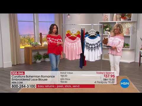 HSN | Curations Fashions 06.06.2018 - 06 AM
