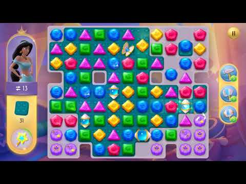 Disney Princess Majestic Quest Level 162 NO BOOSTERS - A S GAMING ✔