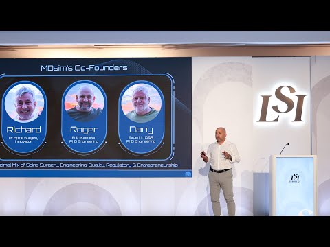 Roger Assaker, MDSIM - Spine Simulation Software | LSI Europe '24