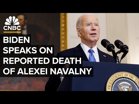 President Biden delivers remarks on the reported death of Alexei Navalny — 2/16/24