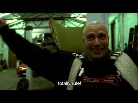 Pusher 2 (2004) - Tonny delivers a stolen Ferrari at the Duke's workshop
