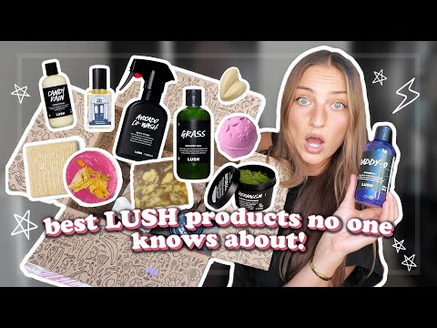 THE BEST LUSH PRODUCTS NO ONE TALKS ABOUT!!!! (and WHY i stopped using lush for a while 😳)
