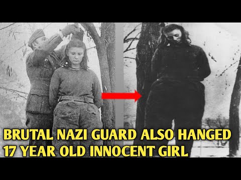 Brutal Execution Of Only 17 Year Old Innocent Girl Who Fought For Freedom Axis Power In Ww2