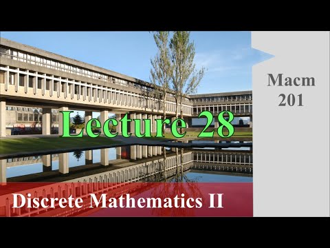 Macm 201 - Vorlesung 28
