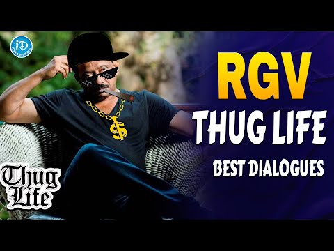 RGV Thug Life || Rgv Best Dialogues || Ram Gopal Varma Latest Interview || iDream Gold