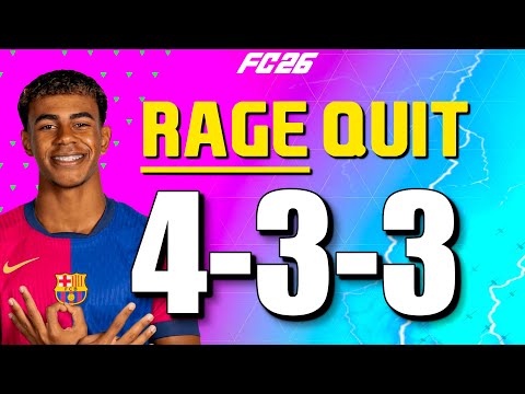 FC 26: 433 Best Custom Tactics - Win More RAGE Quits