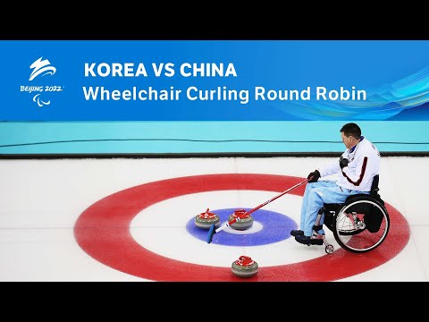 Korea vs China | Wheelchair Curling Round Robin | Day 3 | Beijing 2022 Paralympic Winter Games