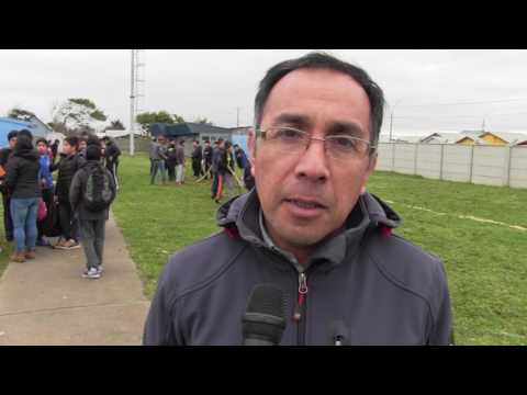 PRIMERA OLIMPIADAS ESCOLARES  ANCESTRALES SAAVEDRA 2017 - NOTA CANAL 8