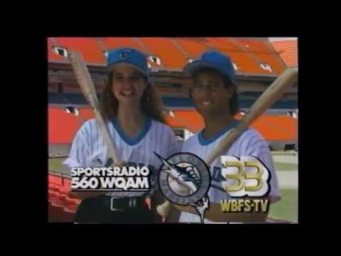 WBFS TV FLORIDA MARLINS OPENNING DAY INAUGERAL SEASON