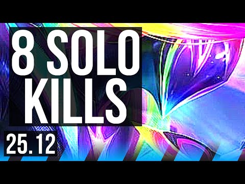 AKALI vs VIKTOR (MID) | 19/1/5, 8 solo kills, Legendary, 700+ games, 41k DMG | EUW Master | 25.12