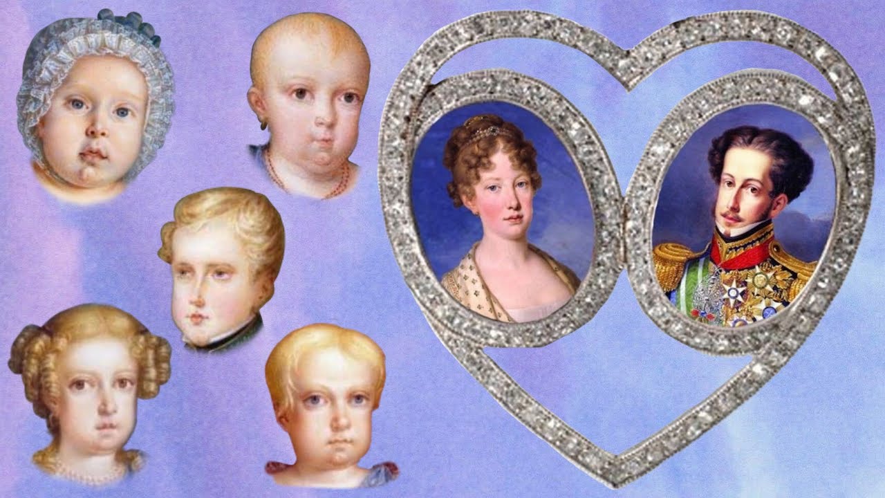 QUANTOS FILHOS DONA LEOPOLDINA E DOM PEDRO TIVERAM?