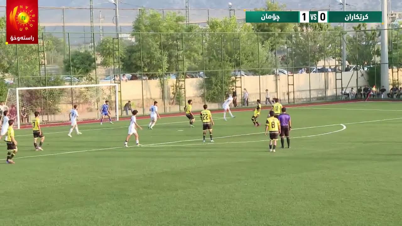ڤیدیۆ | راستەوخۆ.. گێمی یەکەمی یاریی نێوان (کرێکاران – چۆمان)   لە خولی شەهیدانی سپیلک