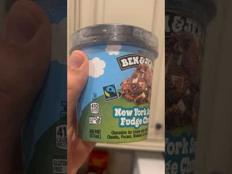 Ben & Jerry’s Certified Gluten Free New York Super Fudge Chunk Ice Cream #glutenfree