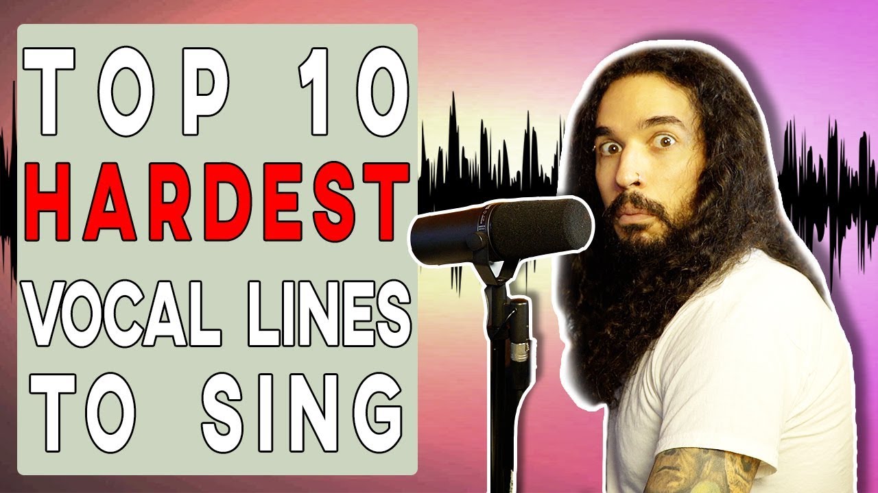 Top 10 HARDEST Vocal Lines To Sing