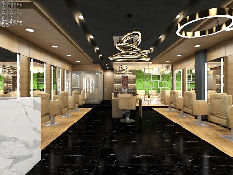 Beauty Salon Interior Design - Kapaal Unisex Salon...