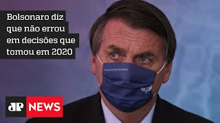Bolsonaro volta a defender o uso de medicamentos sem a eficácia comprovada contra a Covid-19