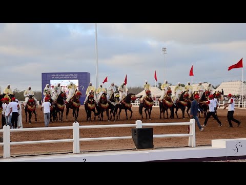 تتويج سربة المقدم عبد الغني بنخدة بالجائزة الكبرى لصاحب الجلالة الملك محمد السادس للتبوريدة