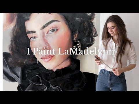 LaMadelynn｜自撮りポートレート Ep.1 - 油絵タイムラプス｜Dearly Bethany (LaMadelynn | Selfie Portrait Ep. 1 - Oil Painting Timelapse | Dearly Bethany)