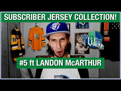 Reacting to a Subscriber's Hockey Jersey Collection: #5 ft Landon McArthur