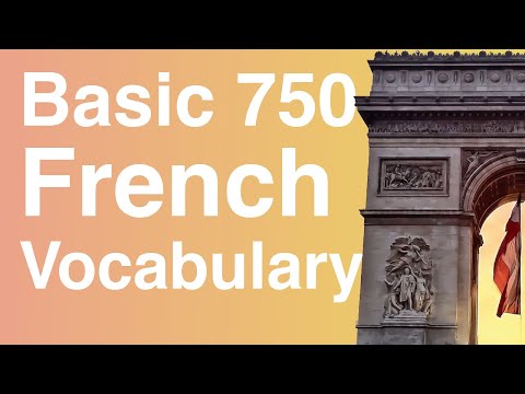 🇫🇷 Essential 750 French Vocabulary with Pictures (for Beginners)