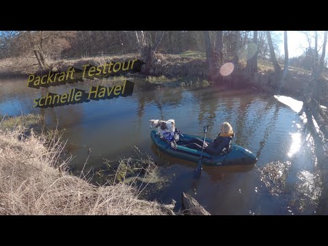 Packraft Testtour auf der schnellen Havel