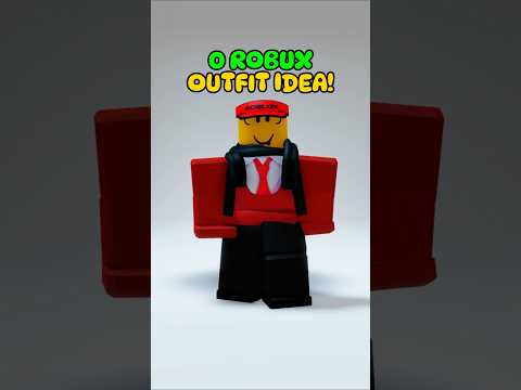 0 Robux Outfit Idea! Forsaken Avatar & Free Items Only! #roblox #shorts