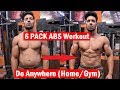 Best 6 PACK ABS WORKOUT (Home/Gym) Do Anywhere