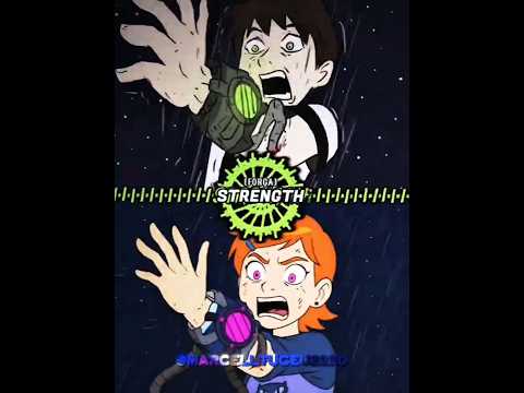Ben 10 (Carnitrix) #vs Gwen 10 (Carnitrix) #carnitrix #omnitrix #wis #battle #aus