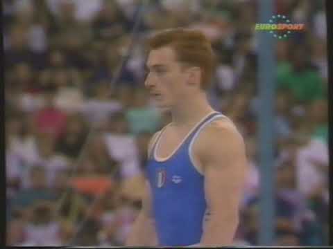 Yuri Chechi (ITA) - Worlds 1991 - Floor Exercise Final