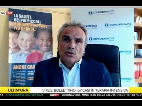 Il presidente Milanese ospite di Sky TG24