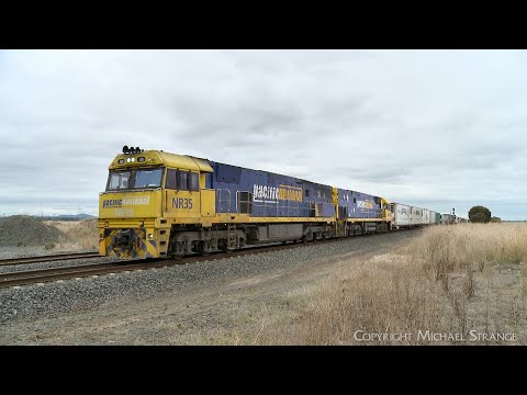 6MP4 Pacific National Container Train (21/4/2023) - PoathTV Australian Railways
