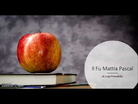 Il fu Mattia Pascal di Pirandello (riassunto)