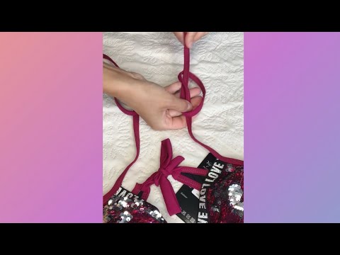 BIKINI hack #shorts #clotheshacks #bikini #swimsuit