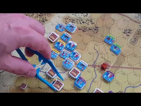 GMT's At Any Cost Metz 1870 Playthrough A Day of Battle 8pm Turn