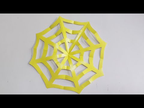 paper cutting  design /spider web 🕸️🕸️