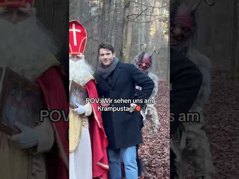 DAS hat WEH getan!🥹👹😅 #krampus #nikolaus